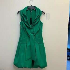 NEW SAMUEL DONG BUBBLE DRESS JADE GREEN